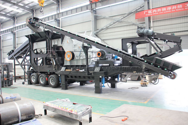 Potable Impact Gold Crusher Mobile