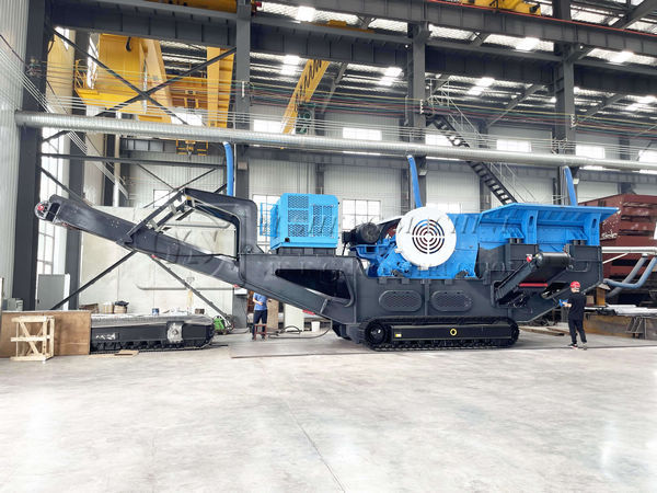 250-300tph Granite Crawler Mobile Crusher Crawler Impact Crusher Mobile Crawler Crusher Factory