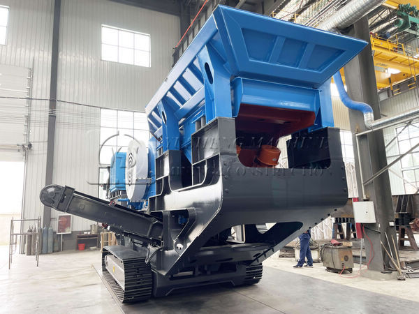 China Supplier Stone Crushing Machine Price Track Mobile Stone Jaw Crusher Machine