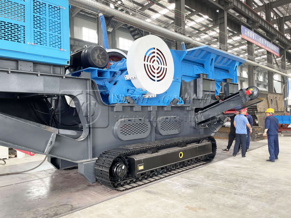 150-200 tph Nflg Tracked Mobile Crusher Gabbro Crusher Mobile Track Jaw Crusher