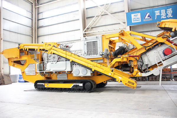 Crawler Series Mobile Impact Stone Crusher Tracked Mobile Concrete Crusher with Good Price