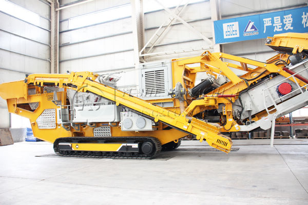 Mobile Impact Stone Crusher Tracked Mobile Concrete Crusher Manufacturers