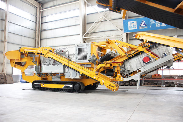 CE Mobile PFV1314 Impact Crusher Track Mounted Mobile Crushing and Screening Plant