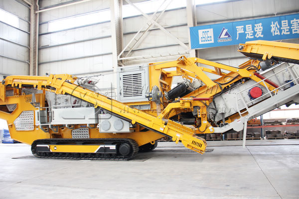 Granite Track Crusher Stone Mobile Tracked Impact Crusher Manufacturer