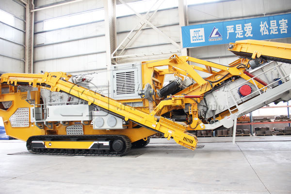 High Quality Crawler Type Tracked Mobile Stone Impact Crusher Plant for Sale