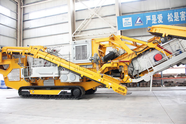 Top Quality Tracked Impact Crusher Mobile Granite Quarry Stone Crusher Plant Impact Crusher