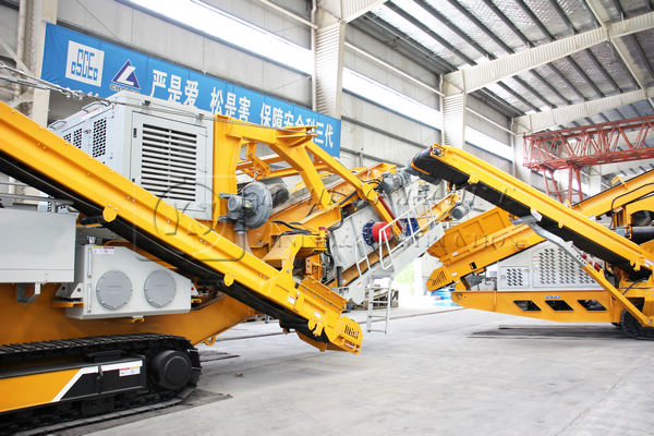 Track Impact Limestone Crusher Rock Crushing Plant Stone Crusher for Sale