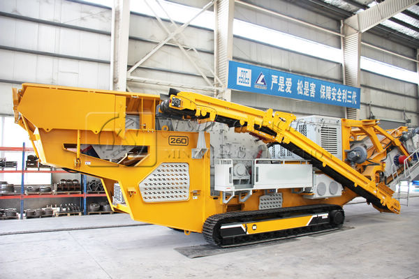 Tracked Mobile Impact Stone Crusher Mobile Concrete Crusher Manufacturer