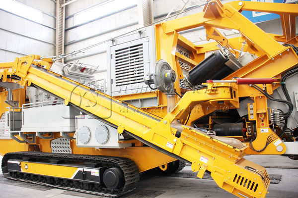 High Efficient Mobile Impact Crusher Tracks Mobile Concrete Jaw Crusher Supplier