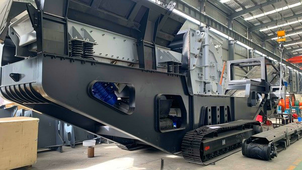 Tracked Mobile Impact Stone Crusher Machine Plant Price For Sale