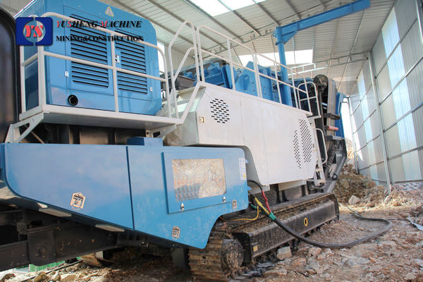 Mobile Rock Mineral Jaw Hydraulic Crusher Plant with High Crushing Ratio