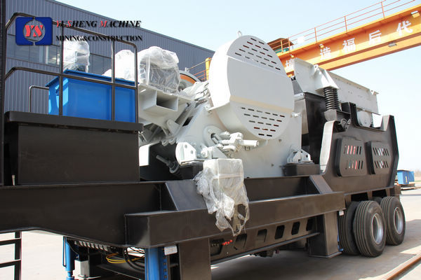Easy Movable 50 tph Mobile Stone Crusher Machine Plant Price for Sale in India
