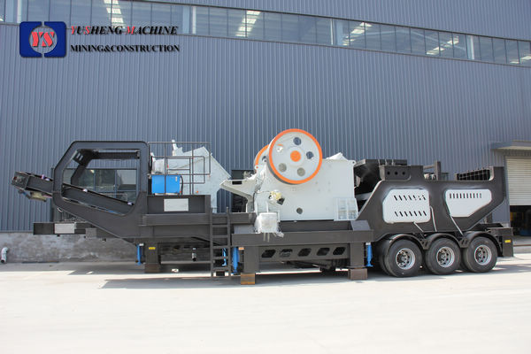 Anaconda Mobile Crusher Aggregate Production Plant Mobile Stone Jaw Crusher Supplier