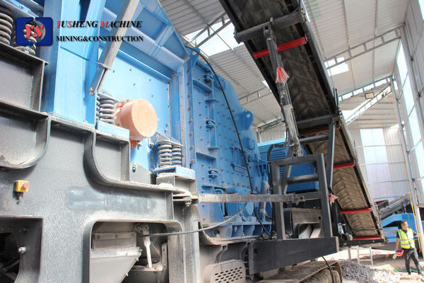YSM Hot Sale Track Mobile Crushed Stone Crusher Line for Sale