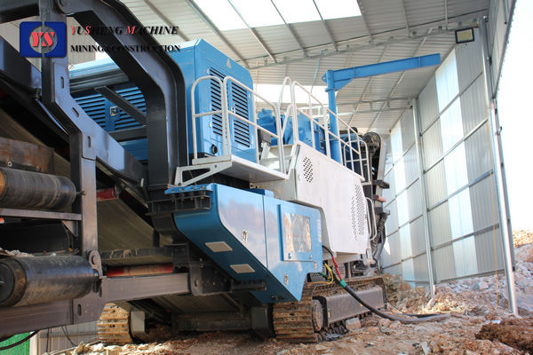 100 tph 200 tph Tracked Mobile Stone Jaw Crusher Plant Price for Sale
