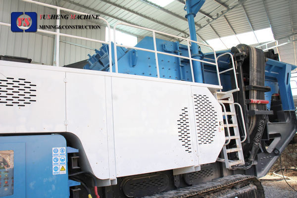 Track Mobile Gold Ore Impact Crusher for Concrete Hard Rock