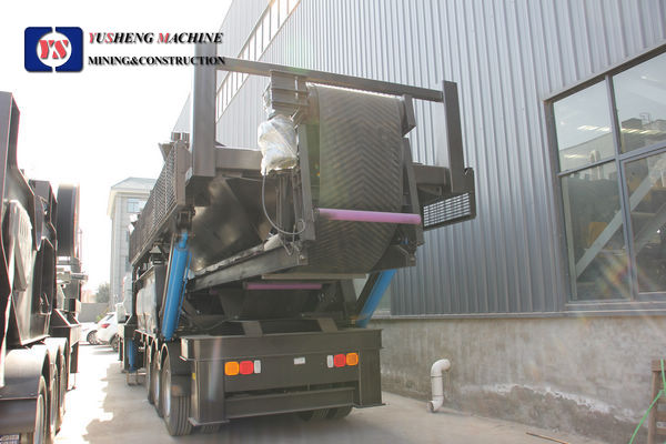 River Stone Portable Mini Mobile Jaw Cone Crusher Crushing Line