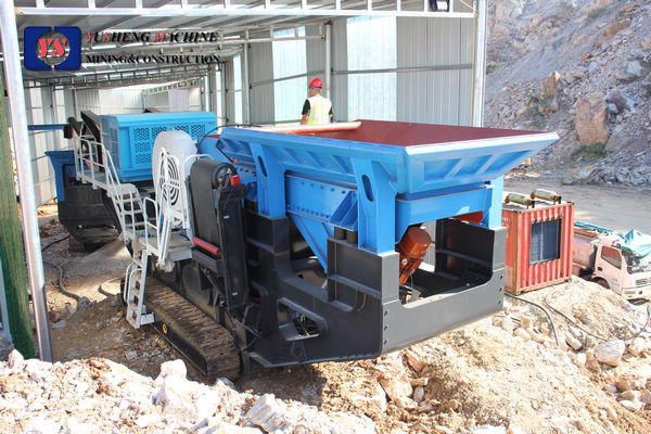 Hot Sale Mobile Crusher for Rent YSC106 Tracked Mobile Jaw Crusher Supplier