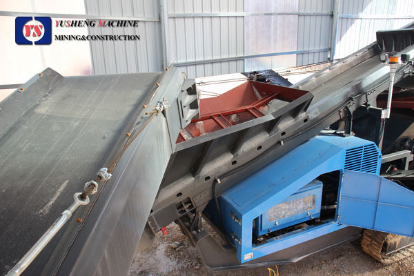 Track Mounted Mobile Stone Crushing and Screening Plant for Sale