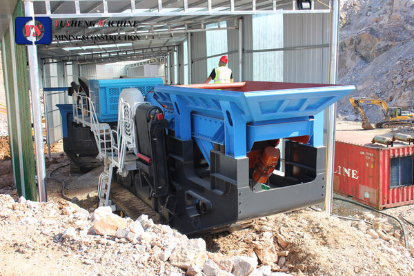 High Efficiency Mobile Stone Crusher Plant Vertical Shaft Impact Crusher