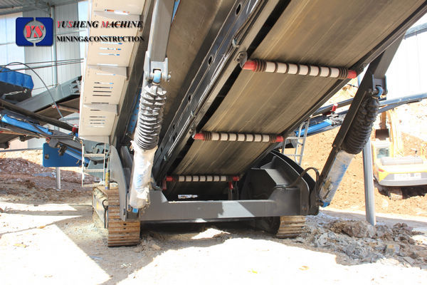 Track Mounted Mobile Stone Impact Crusher 200 tph Mobile Cone Crusher